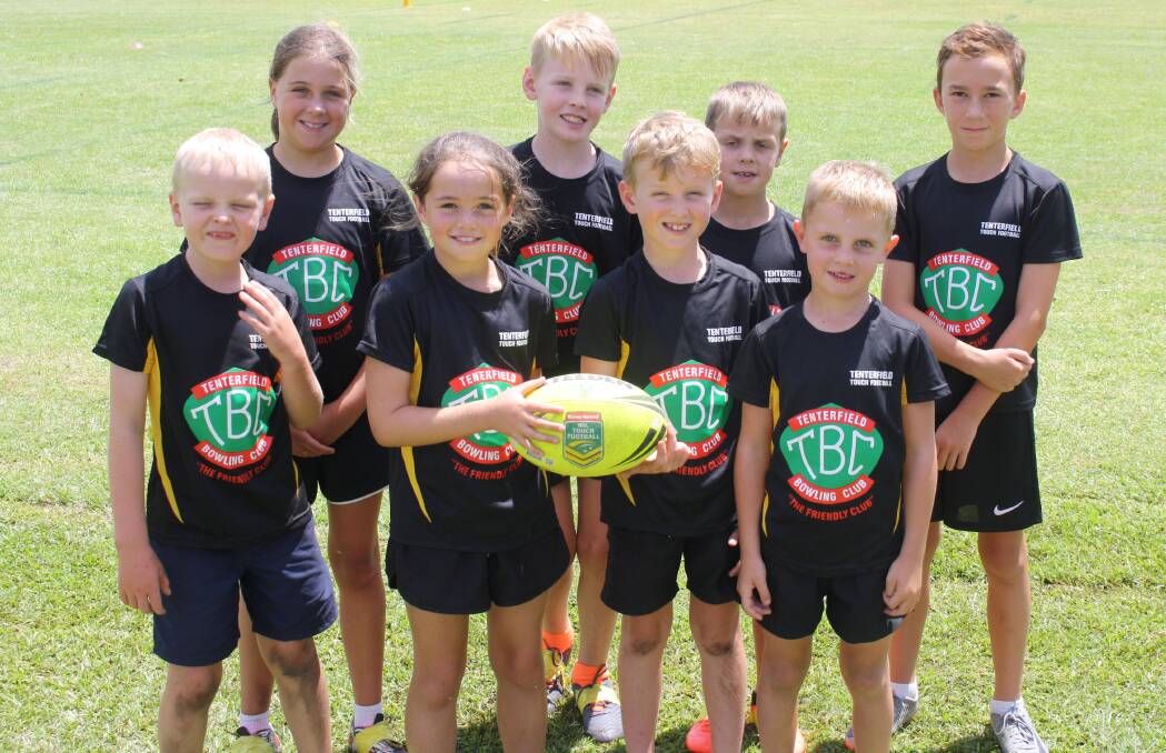 REP SQUAD: The under 10s who took on Northern NSW's best at a touch carnival in Ballina on Sunday. 