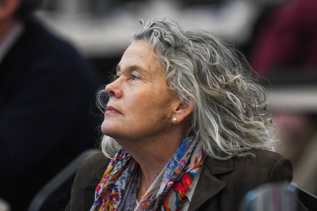 National Farmers' Federation president Fiona Simson said it was time to "lock in" reductions to carbon emissions that were going to happen anyway. Picture by Gareth Gardner