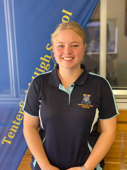 FINALIST: Allie Hill has been nominated for the School Based Apprentice/Trainee of the Year Award. Photo: Tenterfield High School