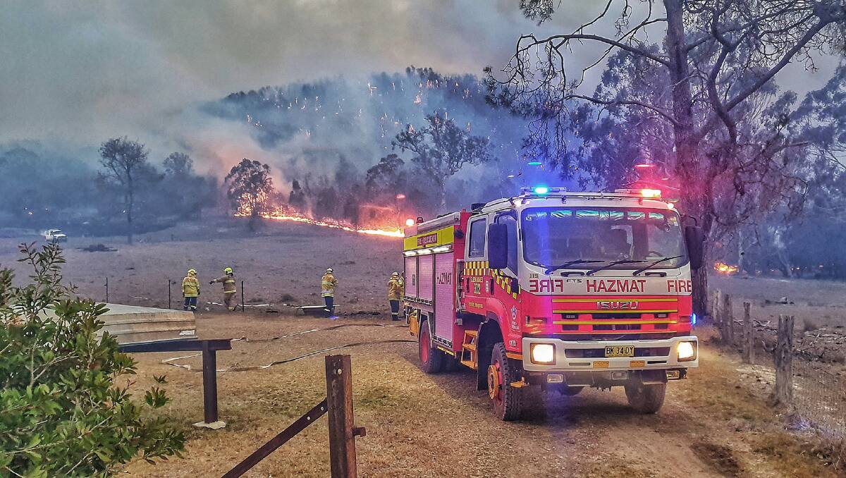 Funding is up for grabs to help communities affected by the Black Summer Bushfires. Picture: Glen Innes Fire & Rescue
