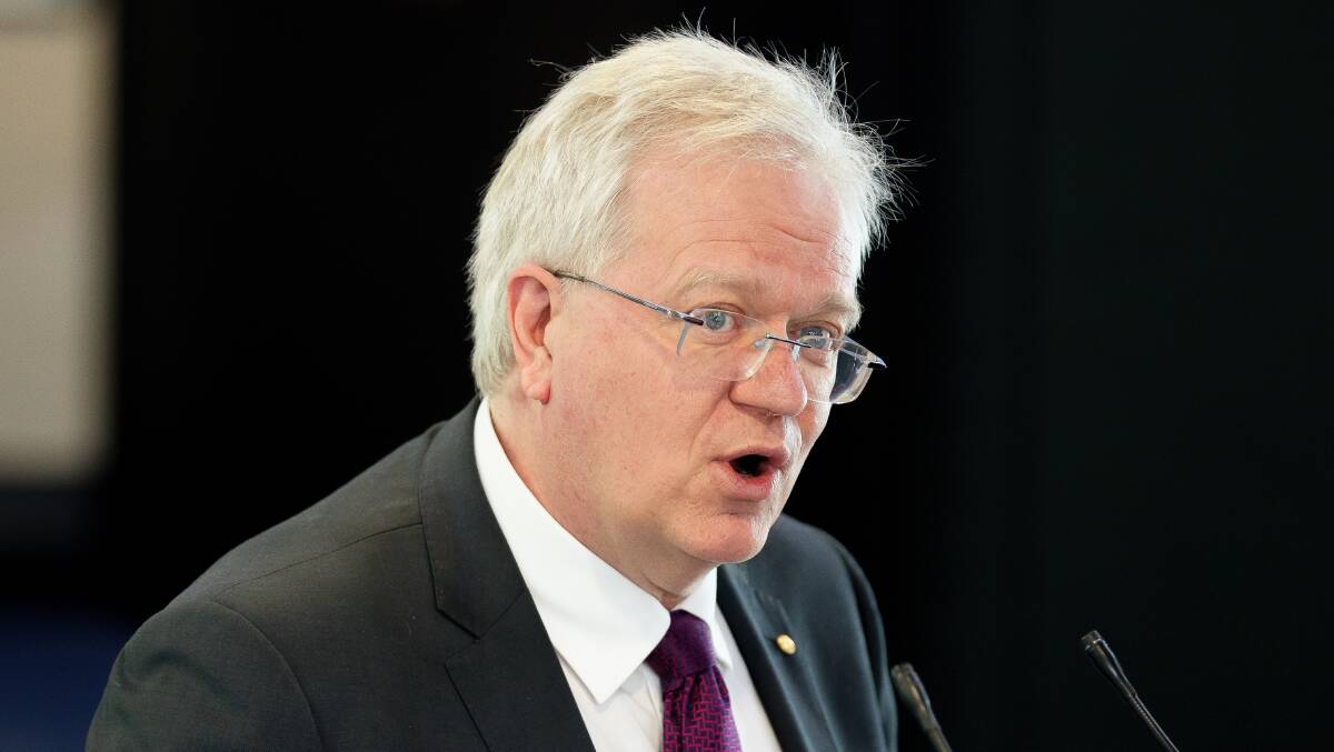 ANU vice-chancellor Brian Schmidt says the university sector in one industry bearing the brunt of border closures. Picture: Sitthixay Ditthavong