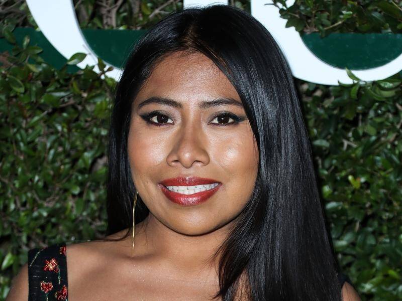 Roma's indigenous actress Yalitza Aparicio says she is saddened by a racial slur over her roots.