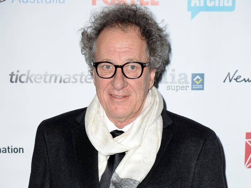 Geoffrey Rush has rejected allegations made about his behaviour by fellow actor Yael Stone.