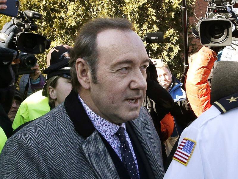 A London museum defended its decision to show a portrait of American actor Kevin Spacey.