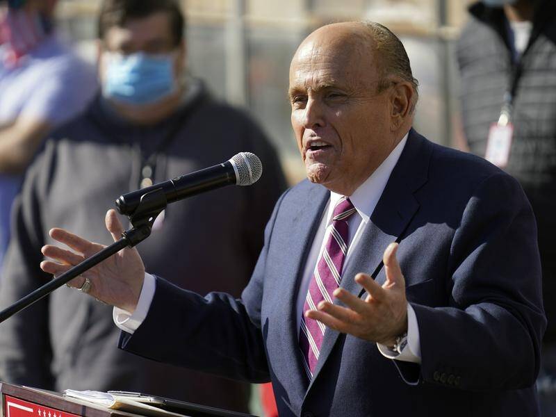 Rudy Giuliani has said that he had not knowingly made any false statements.