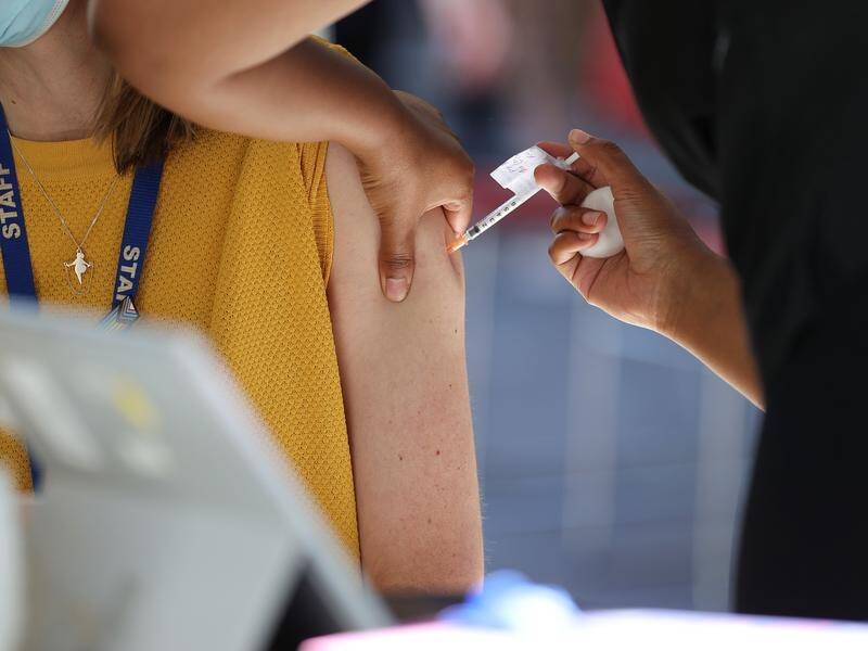The Pfizer next-generation vaccine is the second bivalent vaccine approved for use in Australia. (Con Chronis/AAP PHOTOS)