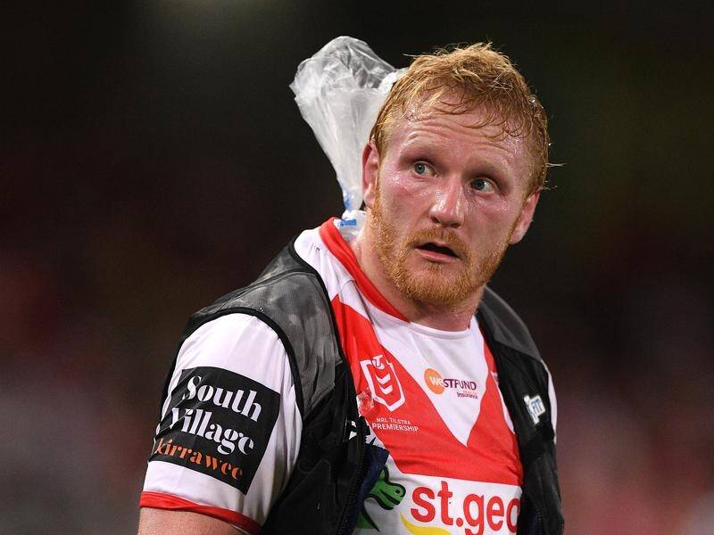 James Graham will miss eight weeks in the NRL after an ankle injury he picked up against the Sharks.