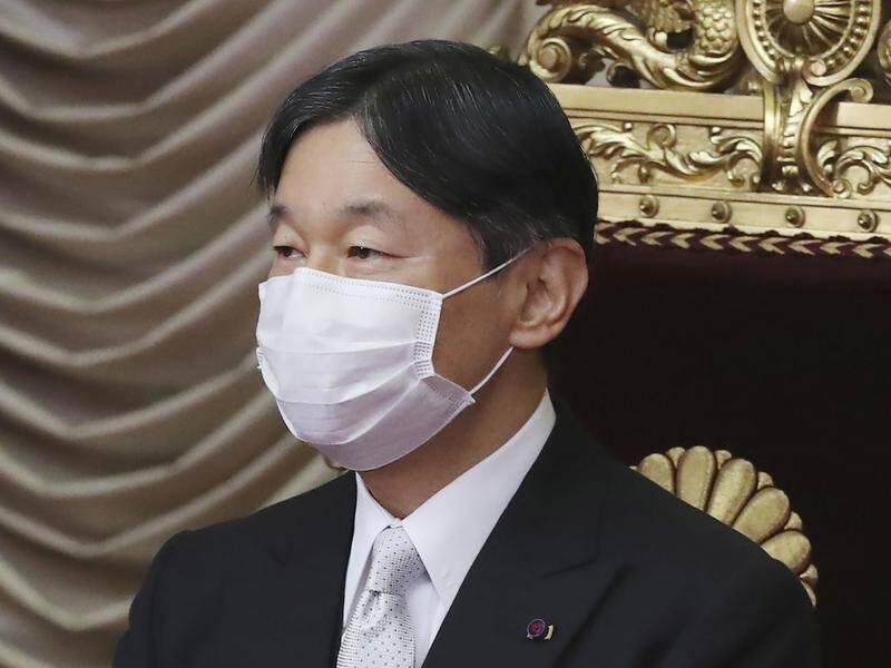 Japan's Emperor Naruhito is "extremely worried" about coronavirus spreading during the Olympics.