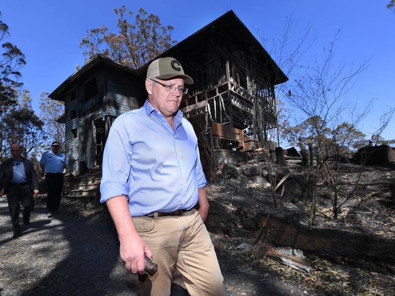 Scott Morrison has activated the Disaster Recovery Allowance as he toured southeast Queensland.