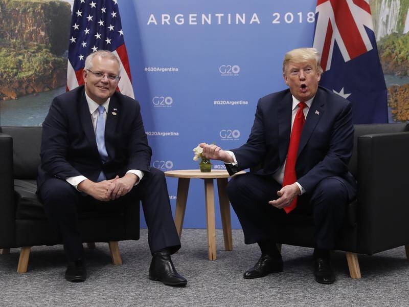 PM Morrison will urge President Trump to resolve US-China trade tensions ahead of the G20 summit.