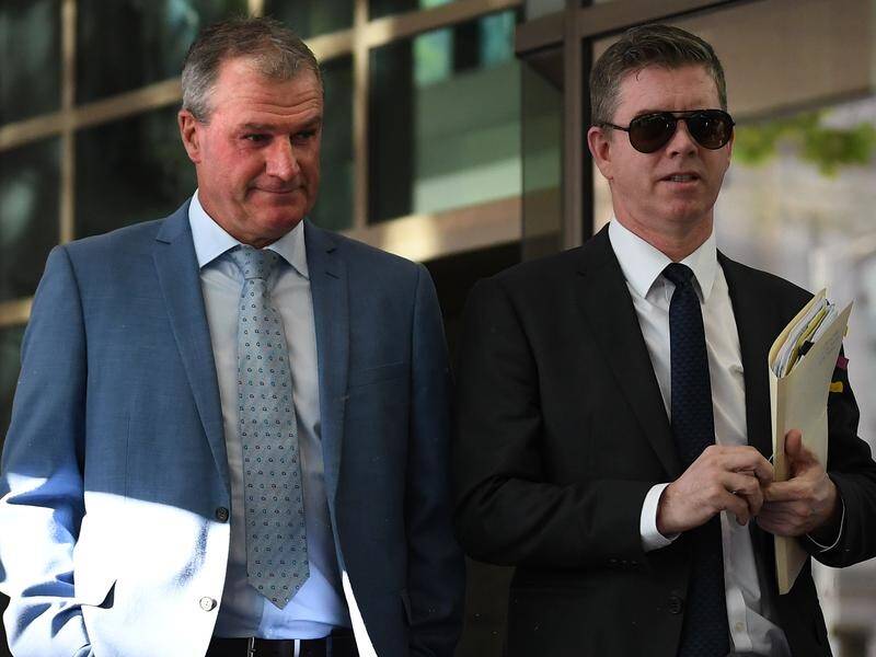 Disqualified trainer Darren Weir (left) has faced court over animal cruelty charges.