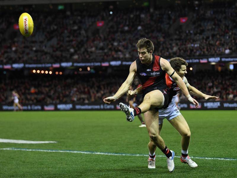 Zach Merrett faces a disrupted preseason with Essendon after injuring an ankle.