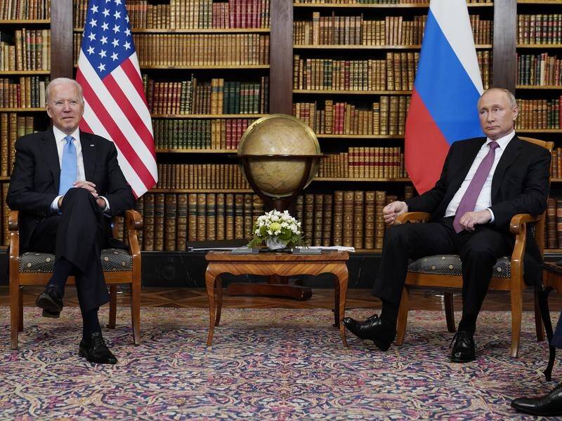 US leader Joe Biden and Russian President Vladimir Putin met for talks in Geneva earlier this month.