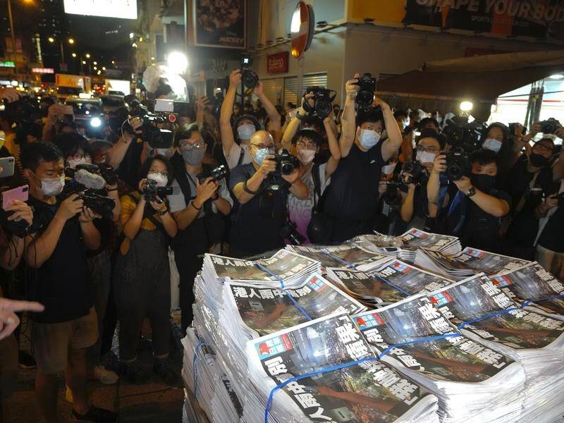Interest has been high in the demise of the pro-democracy Hong Kong newspaper Apple Daily.