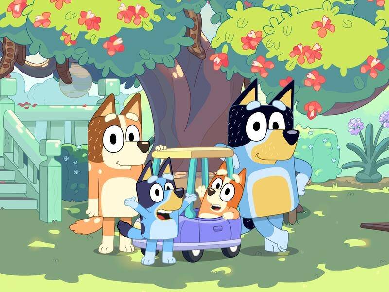 The actor who plays Chilli in hit animation Bluey says the show helps parents talk to their kids. (HANDOUT/Australian Broadcasting Corporation)