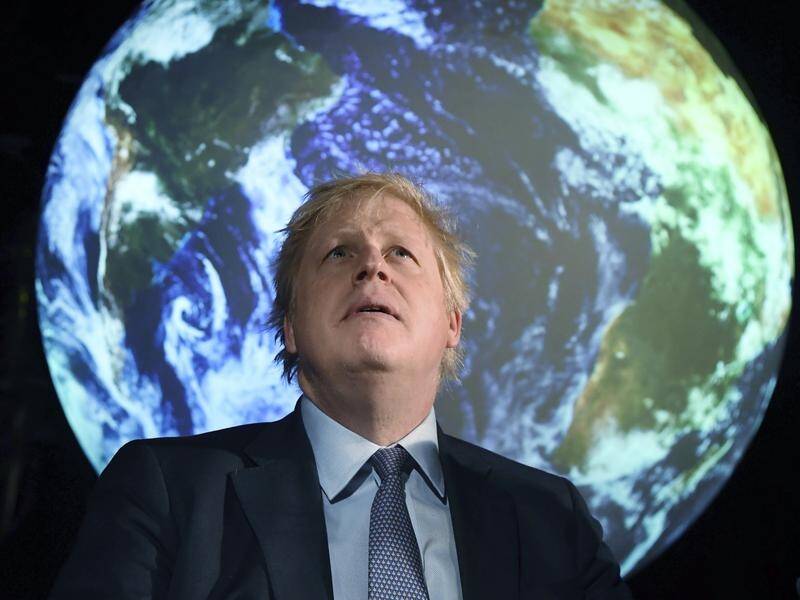 The UK is taking the lead with an ambitious target to reduce emissions by 2030, Boris Johnson says.