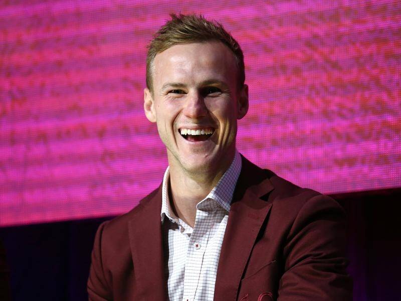Daly Cherry-Evans was all smiles after being named as Maroons captain for State of Origin I.
