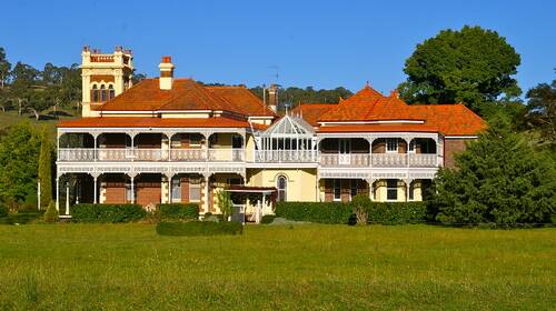 Langford, Walcha: Completed in 1904 and designed by Maitland architect J W Scobie for grazier William Fletcher, the 22 room Langford with its five story tower is an assertion of prosperity and success.